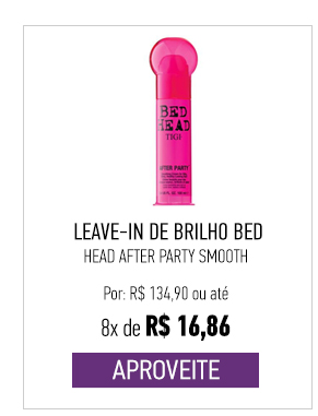  Leave-In de Brilho Bed Head After Party Smooth